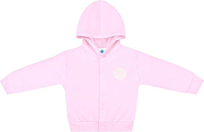 Creative Knitwear College Baby Snap Hooded Jacket - Team Logo, Multiple Colors, for Boys & Girls, (0-24 Months)