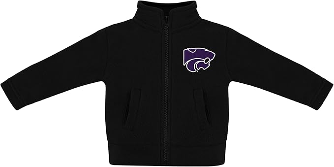 Creative Knitwear College Baby Polar Fleece Jacket-Team Logo, Multiple Colors, for Boys & Girls (12 Mos-8 Yrs)