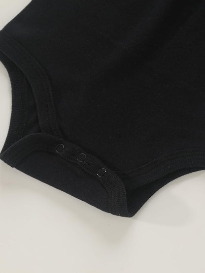 JYHOPE 5-Pack Newborn Infant Short Sleeve Pure Color Romper Bodysuit For Baby Girls And Boys Toddler Summer Clothes