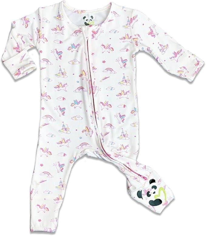 Bellabu Bear Convertible Footies for Baby Boys & Baby Girls, Family Matching Pajamas, Rayon from Bamboo