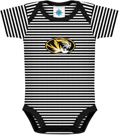 Creative Knitwear College Baby NCAA Infant Striped Bodysuit
