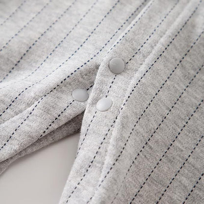 HUAANIUE Newborn Baby Boys Gentleman Romper One Piece Long Sleeve Bowtie Outfit Formal Wear Tuxedo Suit