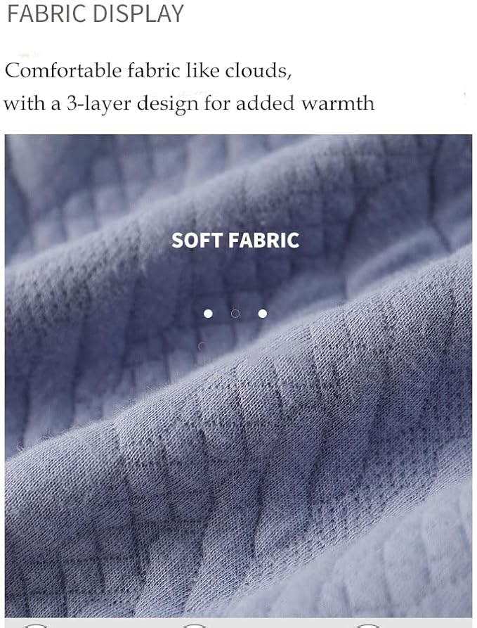 Newborn Going Home Outfit, Baby Romper 3-Layer 100% Cotton One-Piece, Baby Coming Home Set from Hospital