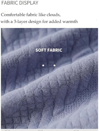 Newborn Going Home Outfit, Baby Romper 3-Layer 100% Cotton One-Piece, Baby Coming Home Set from Hospital