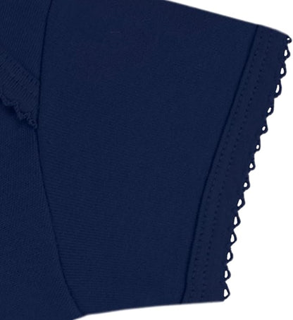 Creative Knitwear College Baby Picot Bodysuit Dress - Team Logo, Multiple Colors, for Baby Girls (0-24 Months)