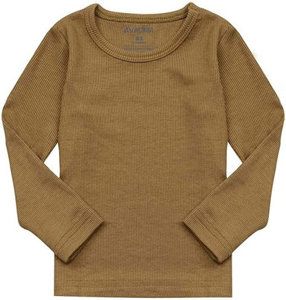 AVAUMA Baby Boys Girls Pajama Set Kids Toddler Snug fit Ribbed Sleepwear pjs for Daily Life Style