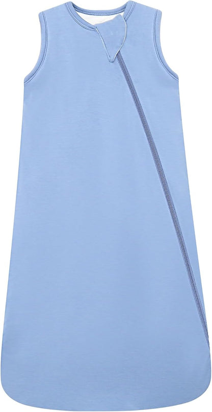 HAPIU Rayon Made from Bamboo Winter Baby Sleep Sack 2.5 TOG, 2-Way Zipper YKK, Warm Quilted Wearable Blanket