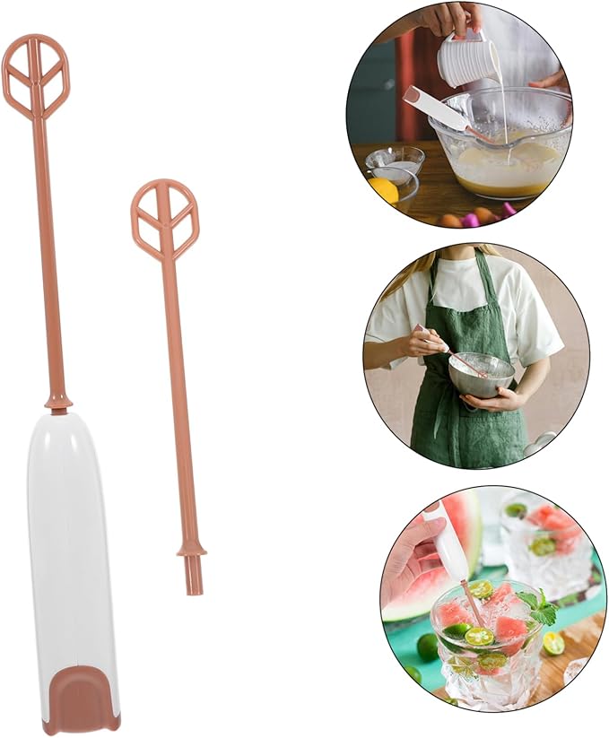 Mixer Handheld Electric Mixer Extended Rod Small Multifunctional Stirring Tool for and Coffee