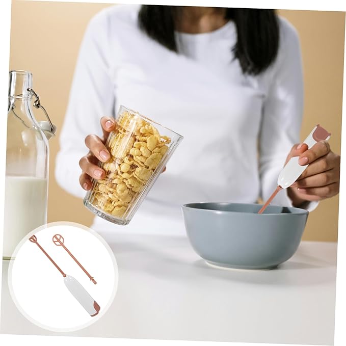 Unomor Electric Handheld Milk Powder Mixer with Extended Handle Multifunctional Stirrer for Bottles Cups and Mugs Portable Drink Mixing Tool for Formula Tea and Protein Shakes Easy to