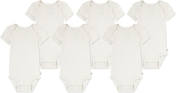 HUGGIES unisex-baby 6-pack Basic Bodysuit