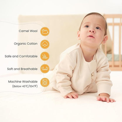 kaiya baby Unisex Sleeping Bag for Babies and Toddlers 2.5 Tog Sleep Sack, Long Sleeve Sleep Sack, Wearable Blanket Baby