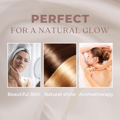 Organic Castor Oil, 100% Pure Natural, Cold Pressed for Essential Oils Mixing Natural Dry Skin Moisturizer Body & Face Care, Eyelash Caster Oil, Eyelashes Eyebrows Lash & Hair Growth Serum 4oz