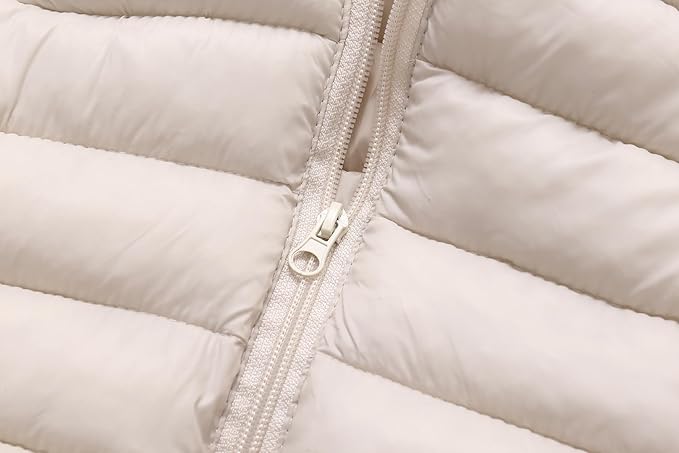 AIWUHE Baby Boys Girls Hooded Puffer Vest Winter Lightweight Sleeveless Bear ears Zipper Up Jacket