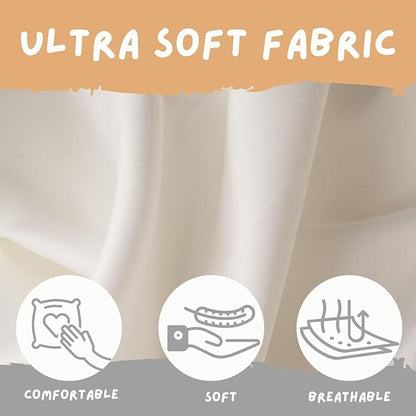 Newborn Baby Boy Long Sleeve Sleeper Gown with Mittens Knotted Gown Coming Home Outfit Nightgown Hat Set 2 Pieces