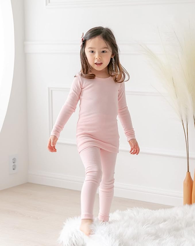 AVAUMA Baby Boys Girls Pajama Set Kids Toddler Snug fit Basic Cotton Sleepwear pjs for Daily