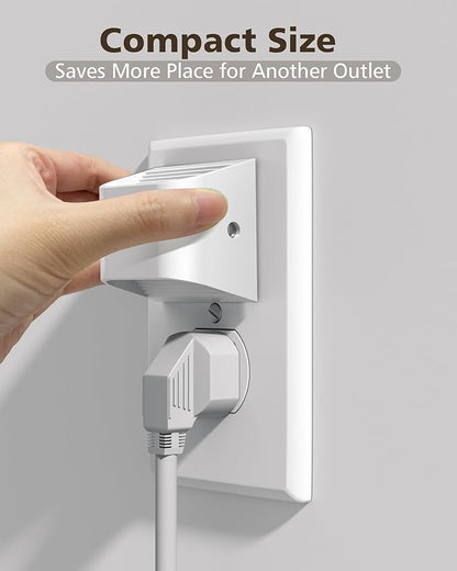 VOLISUN Night Lights Plug into Wall, 4 Pack Up and Down LED Night Light with Dusk to Dawn Light Sensor, 3000K Warm White Nightlight for Hallway, Bedroom, Bathroom, Kitchen White