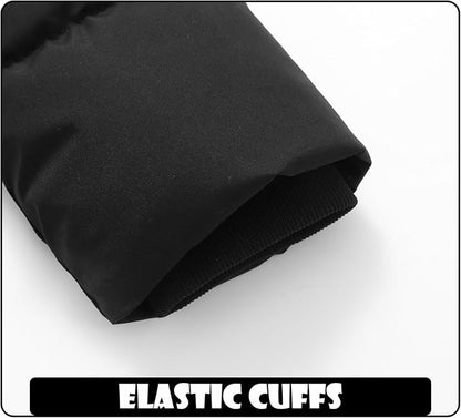 Toddler Winter Coat Baby Jacket Snow Boy Hoodie Puffer Girl Fleece Clothes 1-5T