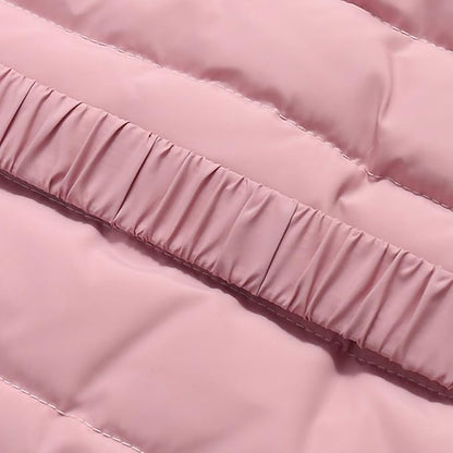 Kids 2 Piece Snowsuit Sets Girls Boys Winter Cute Hooded Puffer Jacket Snow Pants Snowboard Skiing Sets Insulated