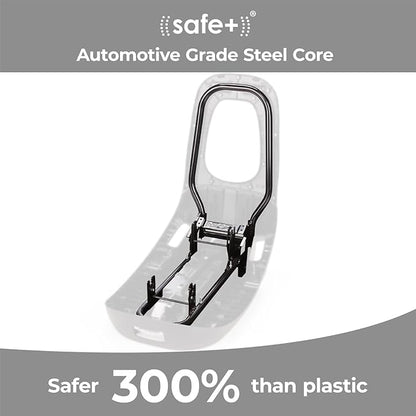 Diono LiteClik30 RXT SafePlus Infant Car Seat and Base, Rear-Facing for Infants 4-30lbs, SafePlus Engineering, with Infant Insert, UPF 50+ Sunshade (Pink Cotton Candy)