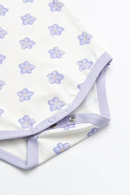 MONICA + ANDY Short Sleeve Jack & Jill Bodysuit, 100% Organic Baby Clothes for Girls & Boys, Newborn, Infant & Preemie Sizes