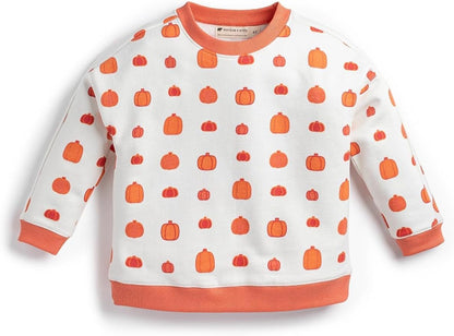 monica + andy Sporty Sweatsuit, 100% Organic Cotton Clothes for Boys & Girls, Outfit Sizes For Kids, Toddler & Infant