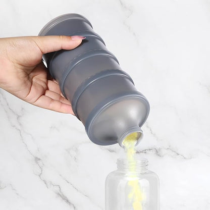 Accmor 2 Pack Baby Formula Dispenser On The Go, Stackable Formula Dispenser Formula Container to Go, Non-Spill Portable Milk Powder Kids Snack Storage Container, BPA Free