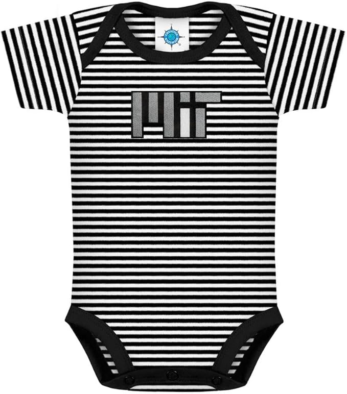 Creative Knitwear College Baby NCAA Infant Striped Bodysuit