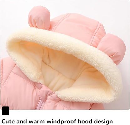 Newborn Baby Snowsuit Cute Boy Clothes Toddler Girl Snow Suits Jacket For Infant