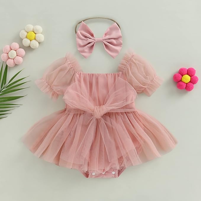 Baby Girl Clothes Floral Boho Lace Romper Bodysuit Romper Jumpsuit Summer Outfit Summer Baby Clothes Girls