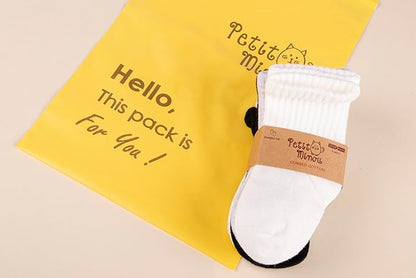 Bella Baby & Toddler Seamless-Toe Turkish Cotton Crew Socks (6-Pack)