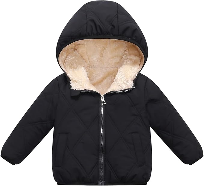 Baby girls winter coats toddler outerwear snow jackets infant boys warm clothes