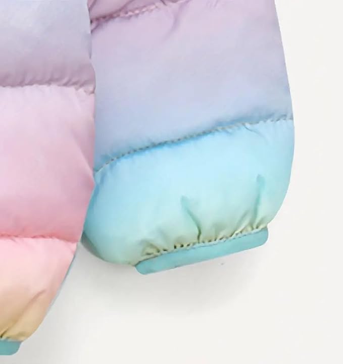 Toddler Winter Coats Puffer Padded Jacket Baby Boys Girls Bear Hoods Down Jacket Light Weight Infant Outerwear