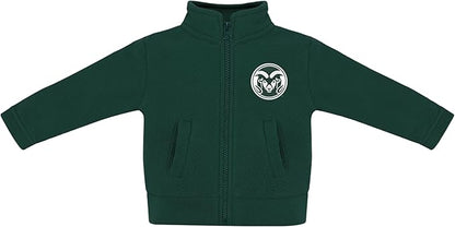 Creative Knitwear College Baby Polar Fleece Jacket-Team Logo, Multiple Colors, for Boys & Girls (12 Mos-8 Yrs)