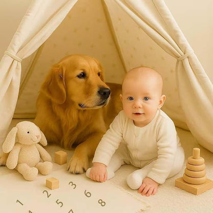 Owlivia Organic Cotton Baby Pajamas, Boys Girls 3-Pack Zip Front Sleep 'N Play, Footed Sleeper, Long Sleeve