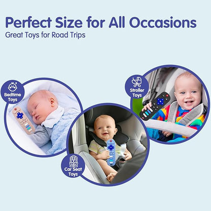 Baby Teether Toys - TV Remote Control Shape Silicone Toddler Teething Toys for Babies 6-12 Months