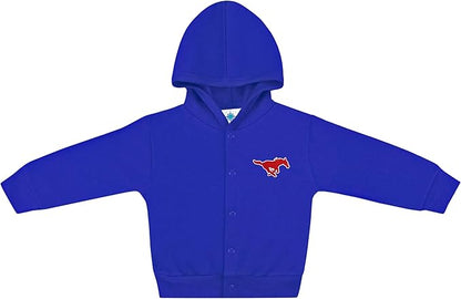 Creative Knitwear College Baby Snap Hooded Jacket - Team Logo, Multiple Colors, for Boys & Girls, (0-24 Months)