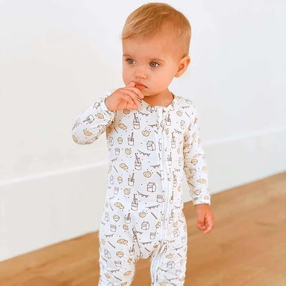Bellabu Bear Convertible Footies for Baby Boys & Baby Girls, Family Matching Pajamas, Rayon from Bamboo