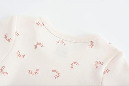 Fashion Unisex baby Boy Girl Bodysuits 5-Pack Casual Cotton Soft Infants Outfit New born Clothes