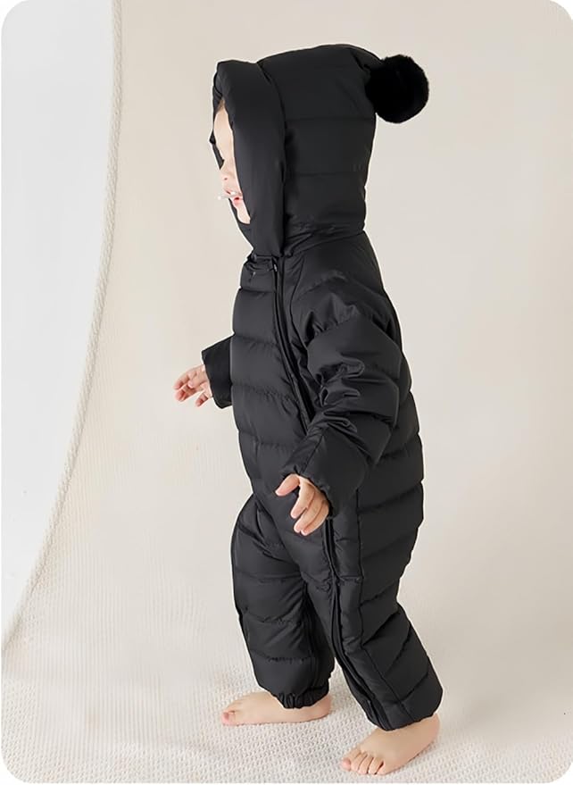 Ohrwurm Baby Cotton Down jackets Snow Wear Hoodie Jumpsuit Winter Double Zip Up Snowsuit
