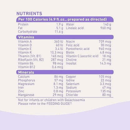 Bubs Essential Infant Formula, with Iron, Cow Milk-Based Powder, for Infants 0-12 Months, Made with Non-GMO Milk, 20 oz