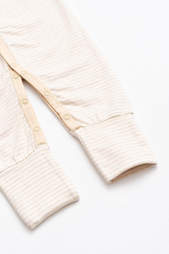 monica + andy On the Go Baby One Piece, 100% Organic Baby Clothes for Girls & Boys, Sizes For Preemie, Newborn, & Infant