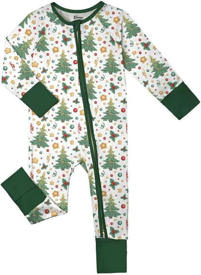 Weiwei Pajamas for Baby Boys & Girls Footies, Viscose from Bamboo Baby Romper, Baby Sleepers, 2-Way Zippy PJs, YKK