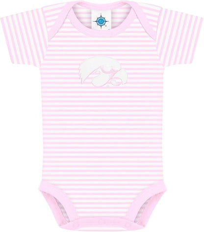 Creative Knitwear College Baby NCAA Infant Striped Bodysuit