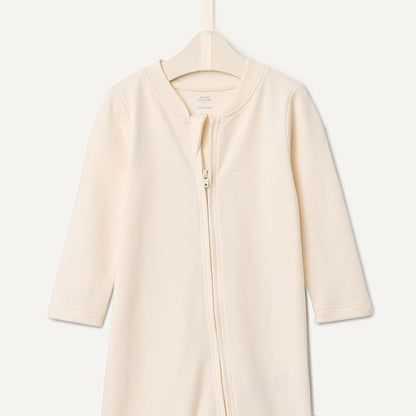 Amazon Essentials x Sofia Grainge Unisex Babies' Cotton Footed Sleep and Play Bodysuit, Pack of 2