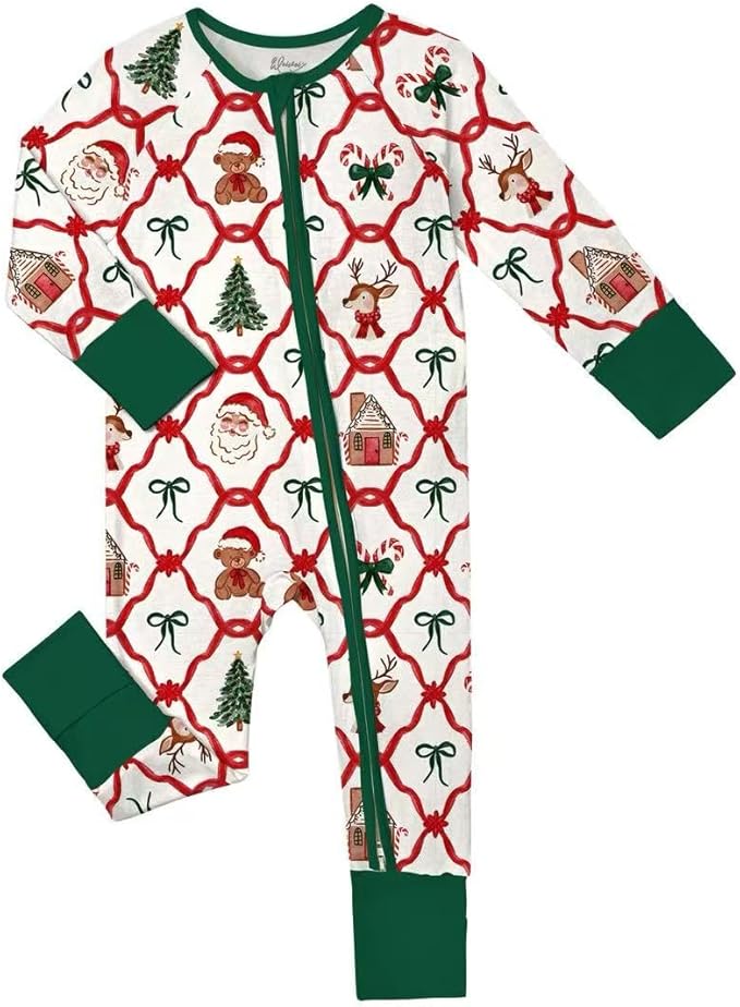 Weiwei Pajamas for Baby Boys & Girls Footies, Viscose from Bamboo Baby Romper, Baby Sleepers, 2-Way Zippy PJs, YKK