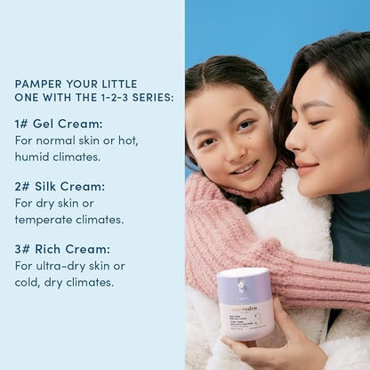 Evereden Protecting Baby Face Cream 1.7 fl.oz.: No.3 Rich Baby Cream - Infant Face Moisturizer - Ultra-Dry Skin - Cold, Dry Climates - Squalane & Ceramide - Clean Vegan Ingredients - Fragrance-Free
