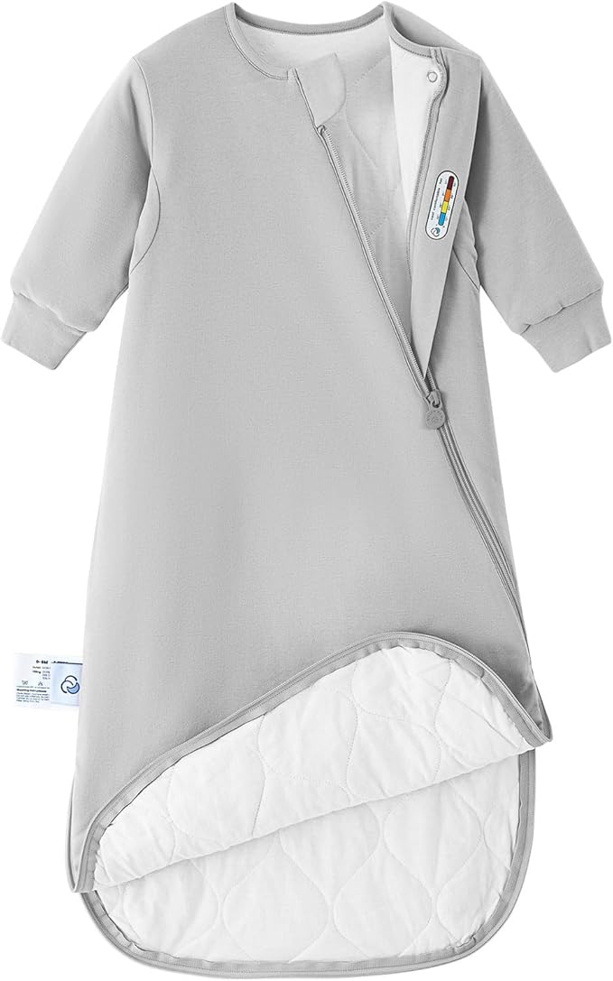 kaiya baby Unisex Sleeping Bag for Babies and Toddlers 2.5 Tog Sleep Sack, Long Sleeve Sleep Sack, Wearable Blanket Baby
