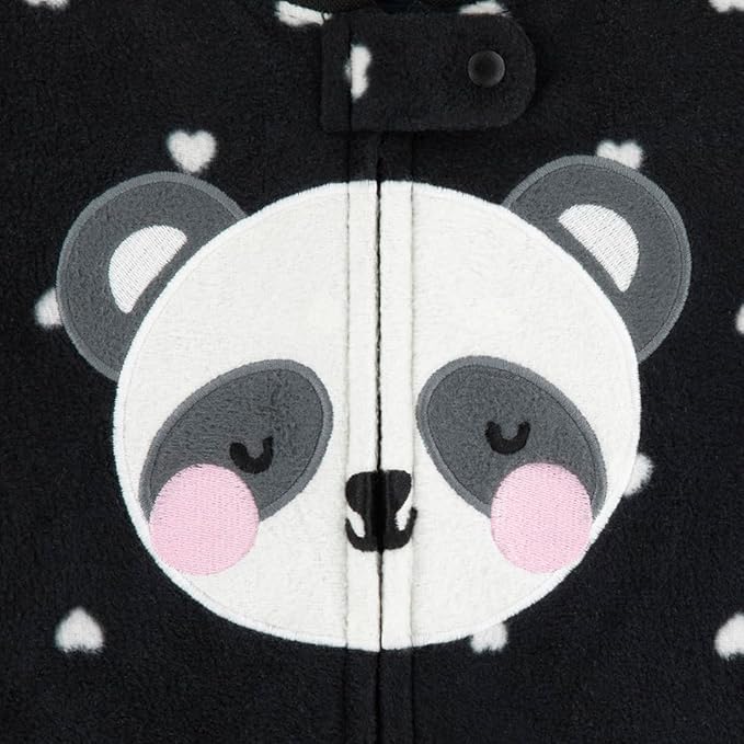 HUGGIES unisex-baby 3-pack Footed Fleece Coverall Pajamas