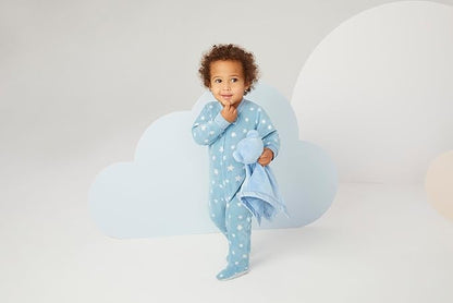 HUGGIES unisex-baby 3-pack Footed Fleece Coverall Pajamas