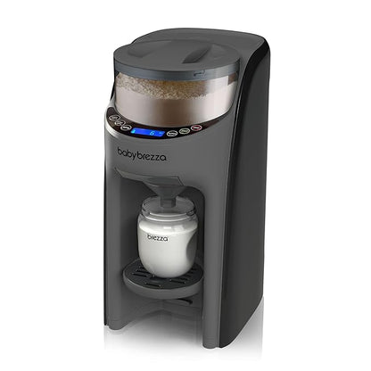 Baby Brezza Formula Pro Advanced Formula Dispenser Machine - Automatically Mix a Warm Formula Bottle Instantly - Easily Make Bottle with Automatic Powder Blending, Charcoal